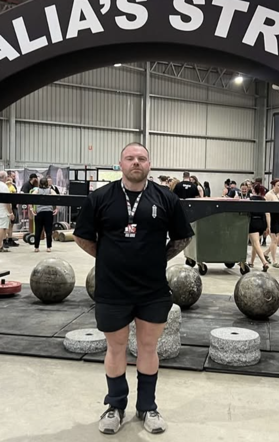 Harley – Strongman Competitor Australia’s Strongest Middleweight Man 2025
